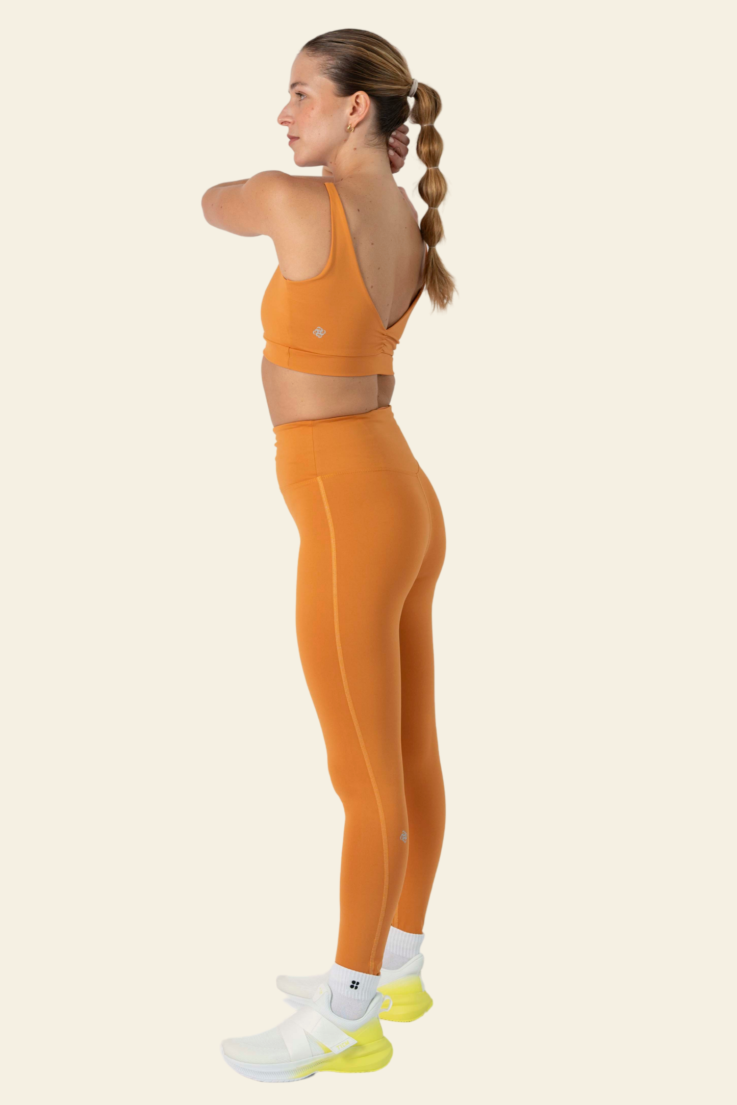PLIÉ LEGGINGS | PAPAYA