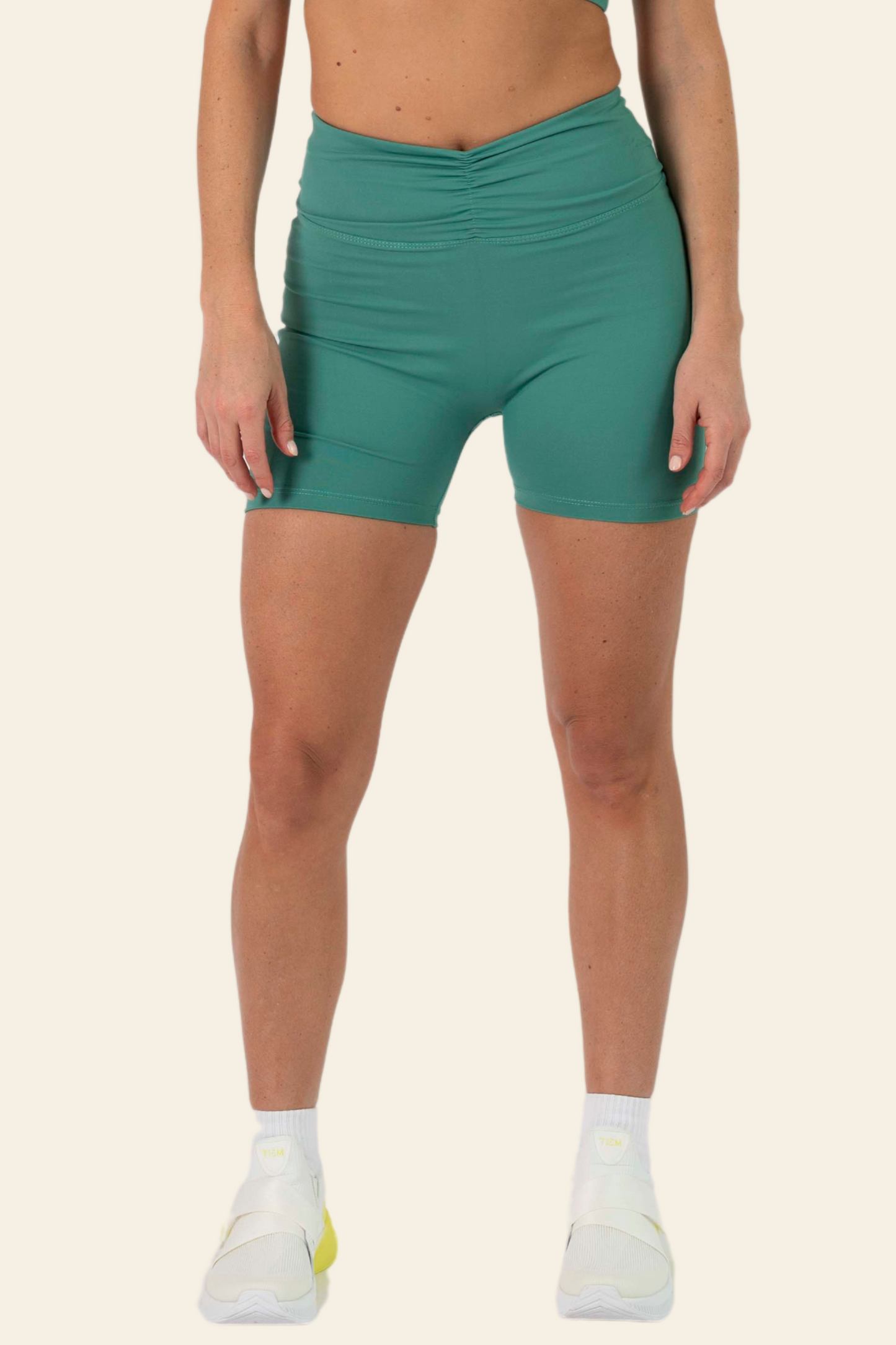 PLIÉ SHORT | OCEAN GREEN