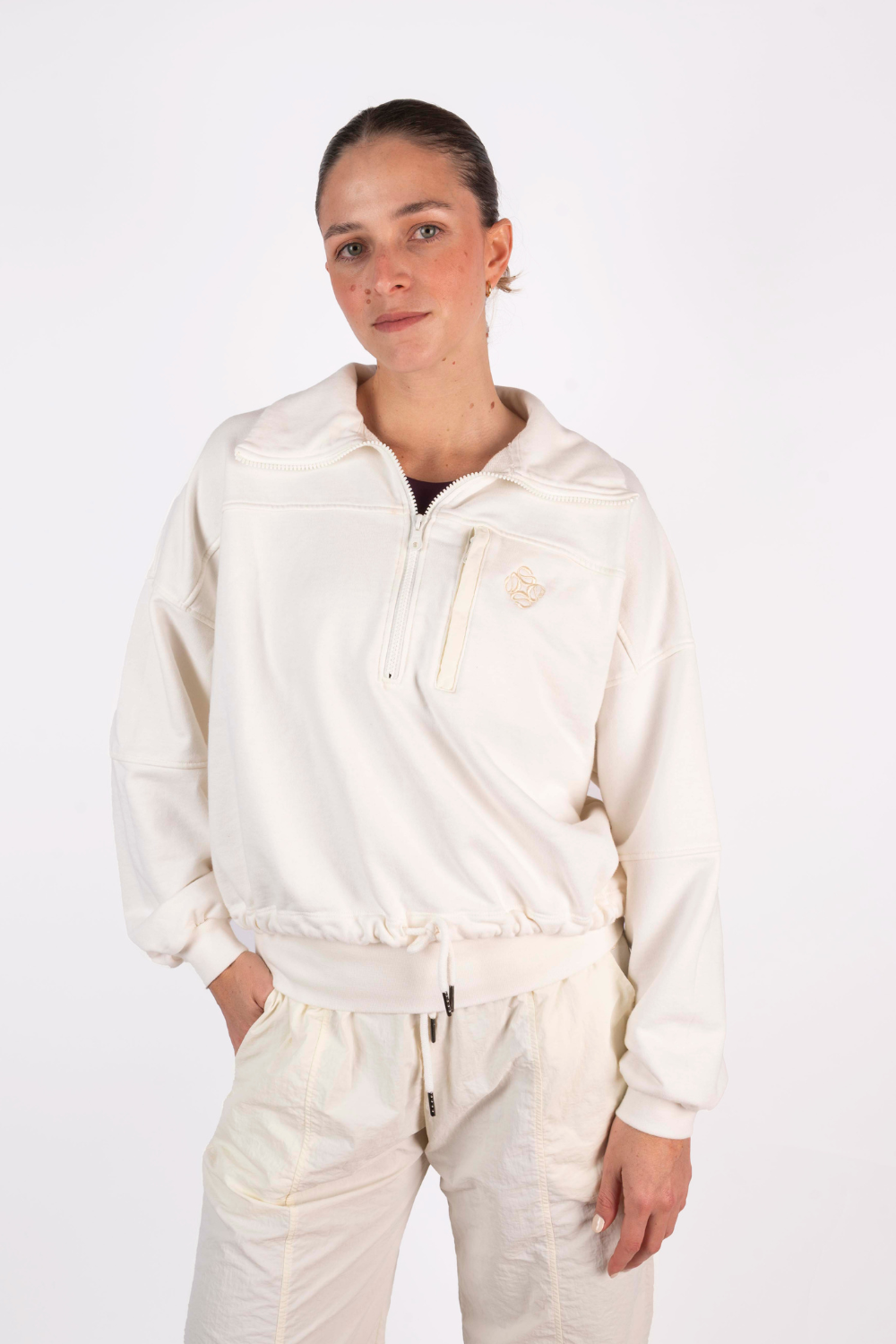 GO SWEATSHIRT | CREAM