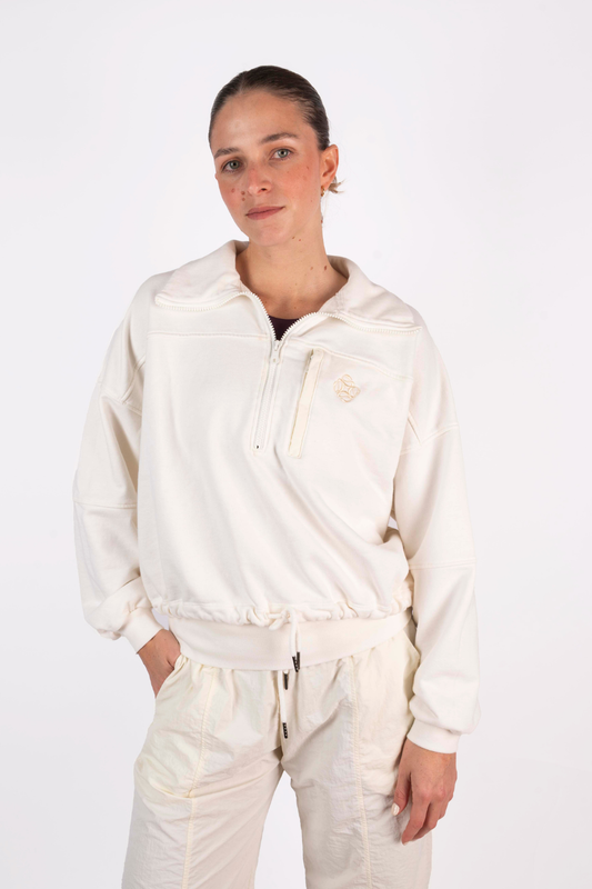 GO SWEATSHIRT | CREAM