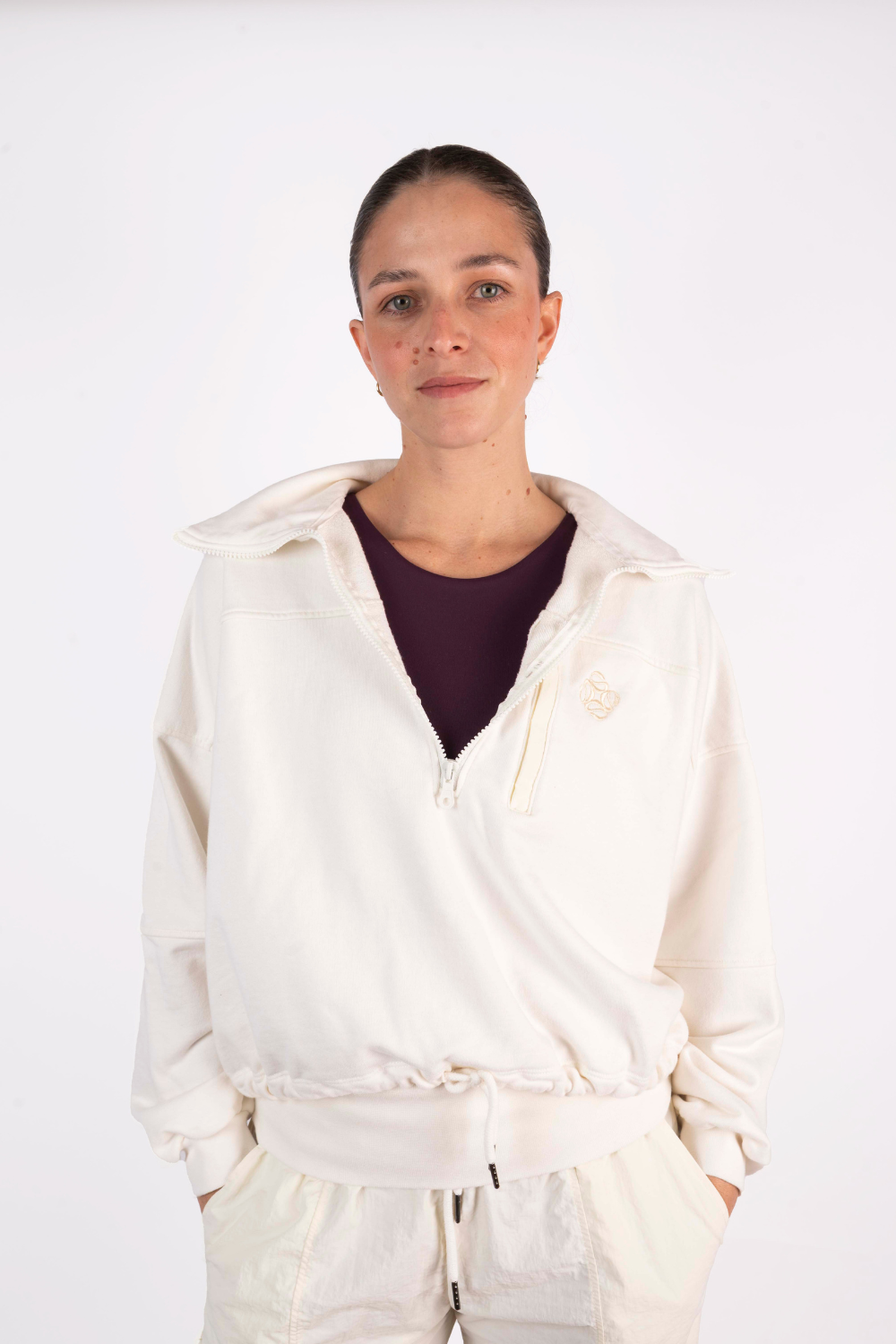 GO SWEATSHIRT | CREAM