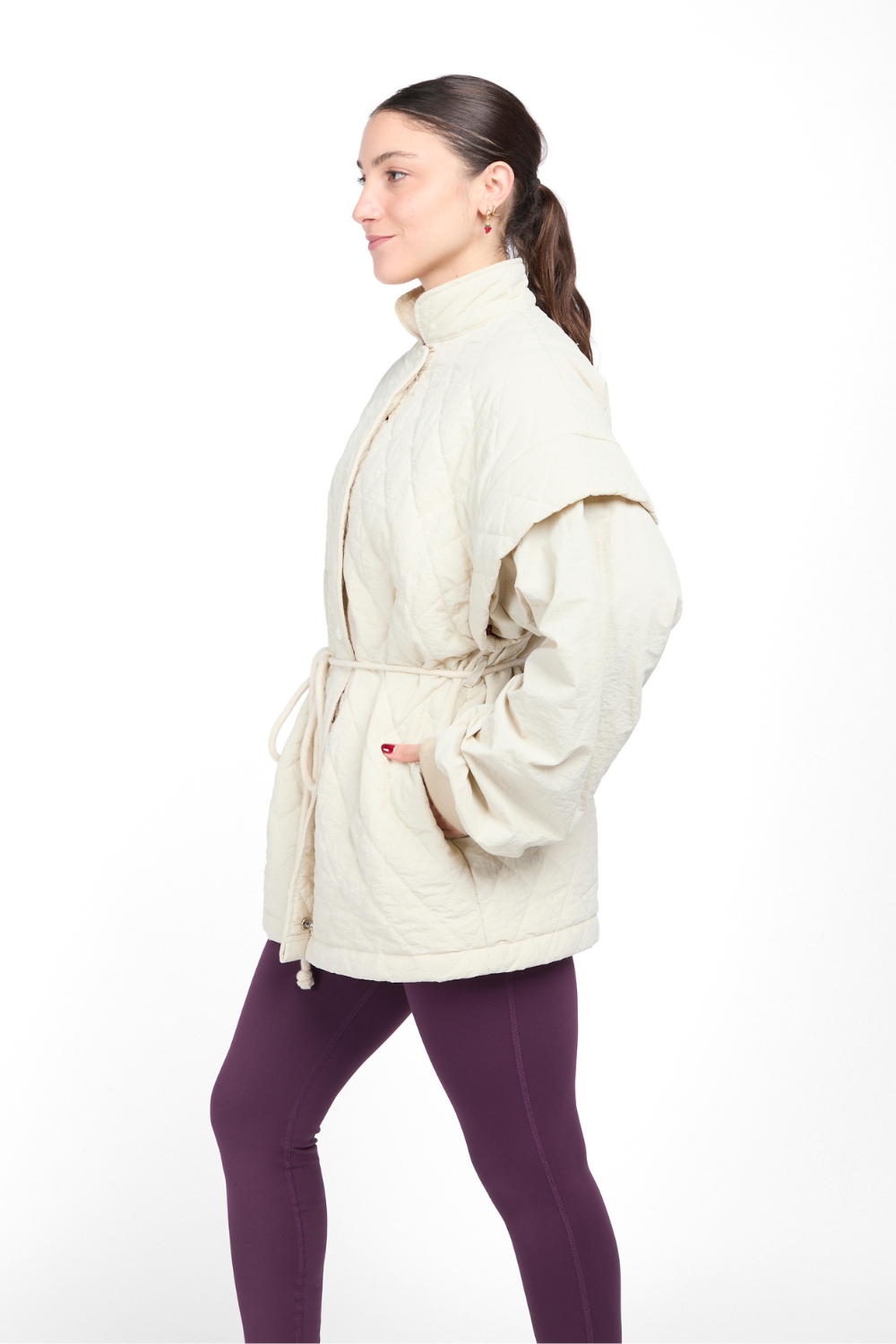 BALLERINA JACKET (2 in 1) | OFF WHITE