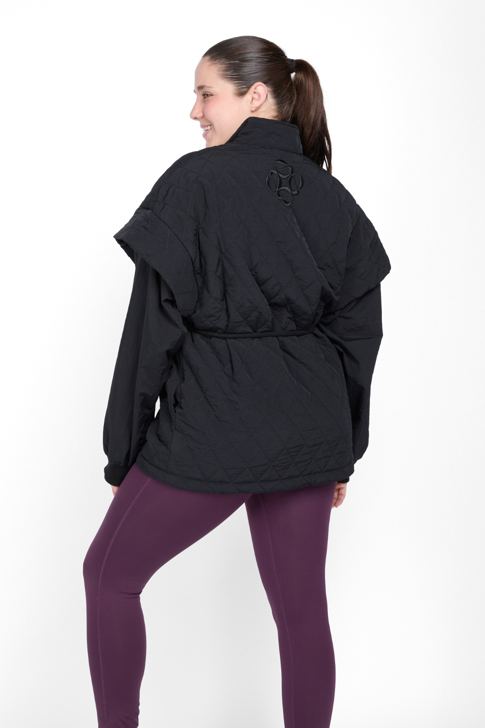 BALLERINA JACKET (2 in 1) | BLACK
