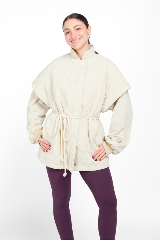 BALLERINA JACKET (2 in 1) | OFF WHITE