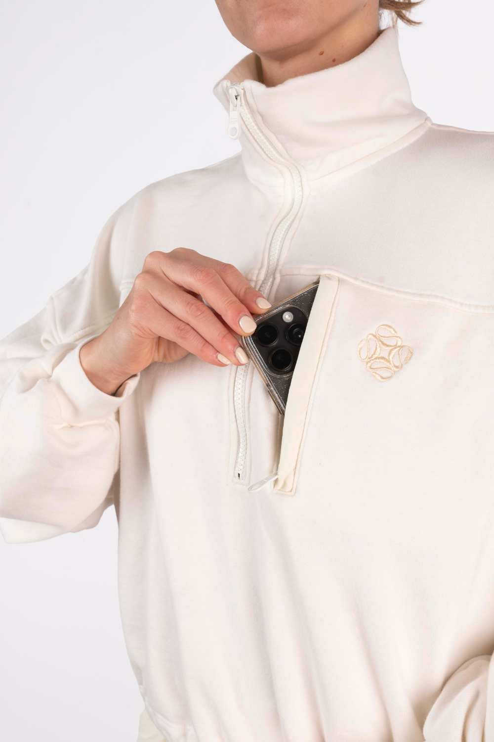 GO SWEATSHIRT | CREAM