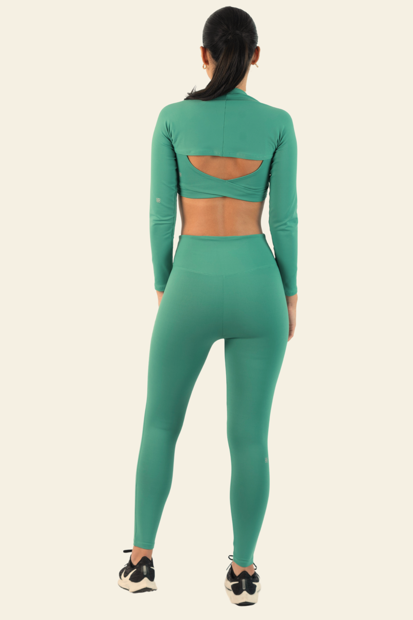 ALLEGRO LEGGINGS | OCEAN GREEN