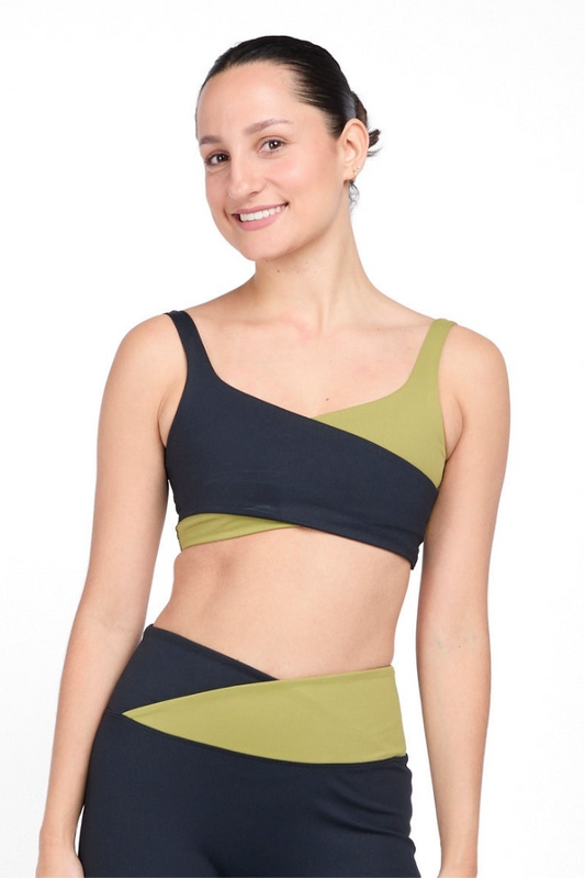 ALLEGRO BRA | BLACK WASABIA