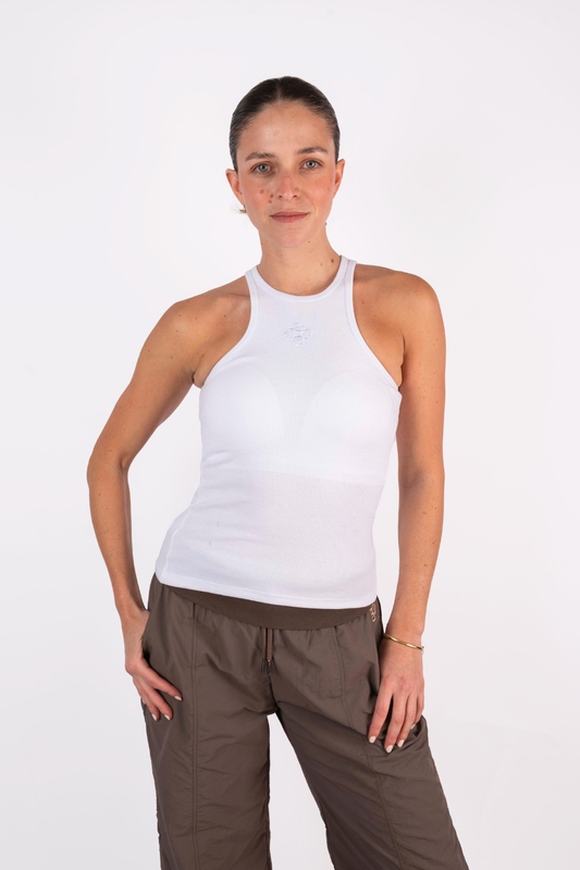 BRA TANK TOP | BIANCO