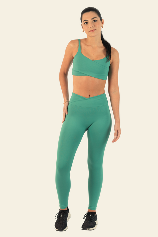 ALLEGRO LEGGINGS | OCEAN GREEN